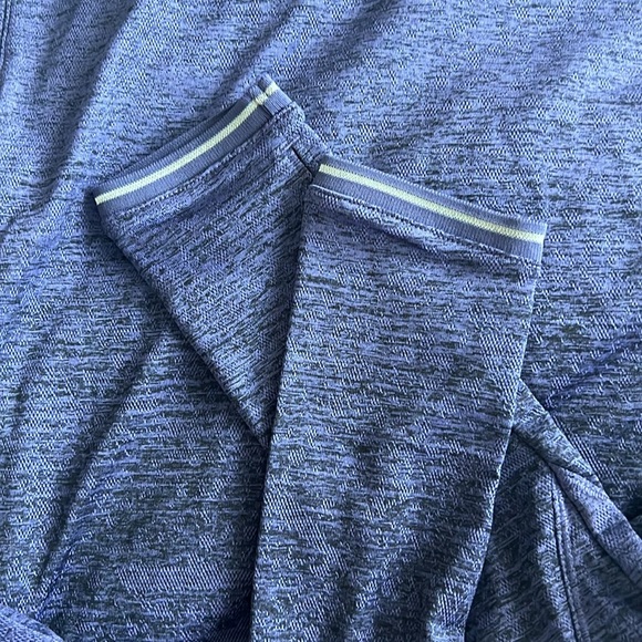 Reebok Speedwick Purple and Black Performance Long Sleeve Top - Picture 4 of 4